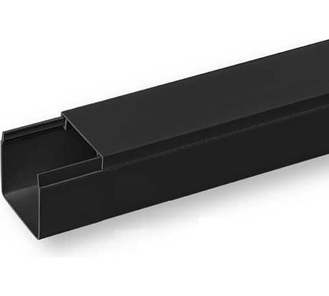 Кабель-канал TDM ELECTRIC черный 25х25, 2 метра, упаковка 25 штук SQ0402-2906