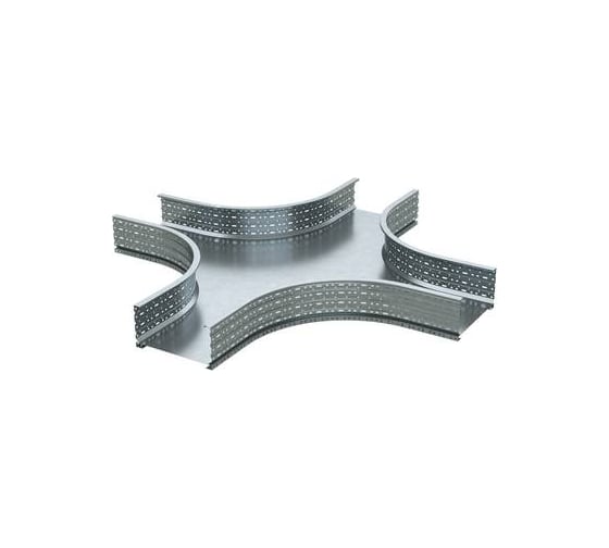 Х-ответвитель DKC листовой 100x200, R660, горячий цинк USX612HDZ 1
