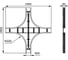 Х-ответвитель DKC листовой 80x400, R660 USX684 2