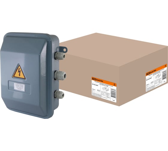 Клеммная металлическая коробка TDM У-614М IP54  SQ1406-0001 1