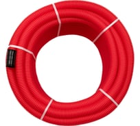 Gigant Труба гофрированная двустенная ПНД гибкая красная D50 с зондом 50м 801050GI