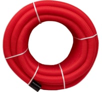 Gigant Труба гофрированная двустенная ПНД гибкая красная D63 с зондом 50м 801063GI