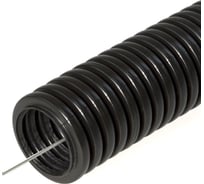 Гофрированная труба ПНД Gigant лёгкая черная D25 50м 20125-50GI