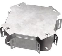 Х-образный ответвитель с крышкой Промрукав Стандарт 100х80 PR16.0457