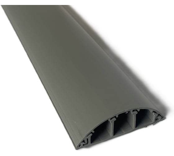 Кабельный канал напольный KOPOS цвет монолит LO 70 70x16 (MD) RAL 9006, комплект 2 м. LO-70-MD
