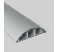 Кабельный канал напольный KOPOS светло-серый LO 70 70x16 (KD) RAL 7035, комплект 2 м. LO-70-KD