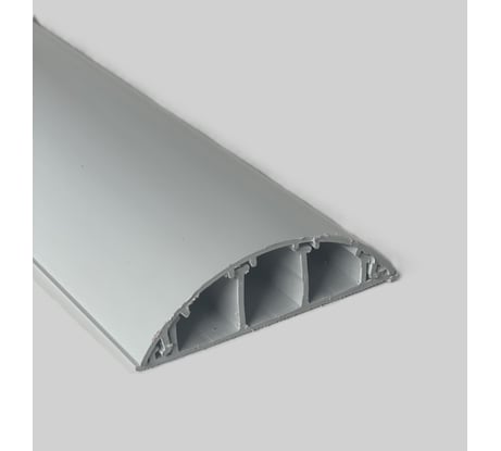 Кабельный канал напольный KOPOS светло-серый LO 70 70x16 (KD) RAL 7035, комплект 2 м. LO-70-KD
