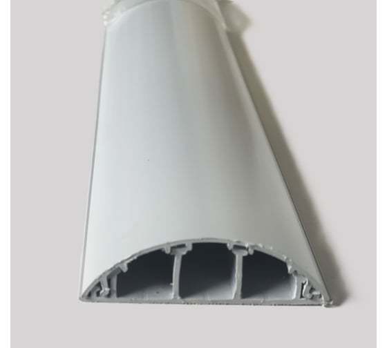 Кабельный канал напольный KOPOS светло-серый LO 70 70x16 (KD) RAL 7035, комплект 2 м. LO-70-KD