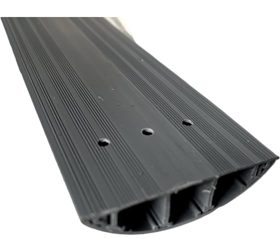 Кабельный канал напольный KOPOS темно-серый LO 70 70x16 (LD) RAL 7012, комплект 2 м. LO-70-LD
