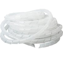 Спиральная монтажная пластиковая лента HLT ЛСМ-15 белый 10м (3шт./уп.) 084-02-07