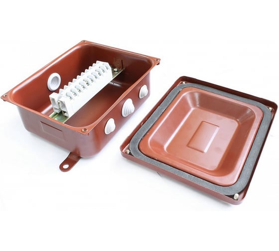 Коробка монтажная ГОФРОМАТИК КМ 43-10 У3 IP43 ступенчатый ПВХ ввод zeta30338 1