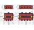 Коробка монтажная ГОФРОМАТИК КМ 43-10 У3 IP43 ступенчатый ПВХ ввод zeta30338 2