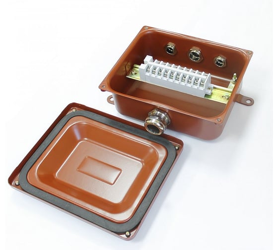 Коробка монтажная ГОФРОМАТИК КМ 65-10 УХЛ1,5 IP65 латунный ввод zeta30342 1