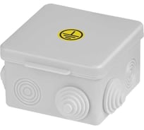 Коробка уравнивания потенциалов (КУП) TDM ELECTRIC ОП 80x80x50 мм, шина 6x9, 6 групп, IP54 SQ1401-1362