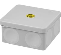 Коробка уравнивания потенциалов (КУП) TDM ELECTRIC двухкомпонентная ОП 100x100x50 мм, шина 6x9, 8 групп, IP66 SQ1401-1365