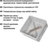 Коробка уравнивания потенциалов (КУП) TDM ELECTRIC двухкомпонентная ОП 100x100x50 мм, шина 6x9, 8 групп, IP66 SQ1401-1365 3