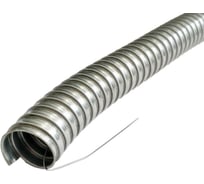 Металлорукав ГОФРОМАТИК Р3-Ц 25 (50 м/уп.) с протяжкой zeta44906