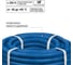 Гофра для кабеля TDM ELECTRIC 20мм ПНД с зондом 25 метров легкая синяя SQ0413-2522 3
