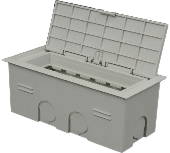Лючок в твердые стены KOPOS на 3 модуля 45х45 KOPOBOX MINI B_KB 1