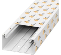 Кабельный канал с крышкой AGIS 100x50 мм белый, ПКС 60.06.100.50.200