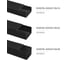 Кабель-канал TDM ELECTRIC чёрный 15x10, 1 метр, упаковка 12 штук SQ0402-4902 9
