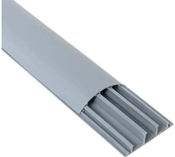 Напольный кабельный канал EKF 70x16, 42 м, серый, RAL 7046 C-Line kkn-70-16