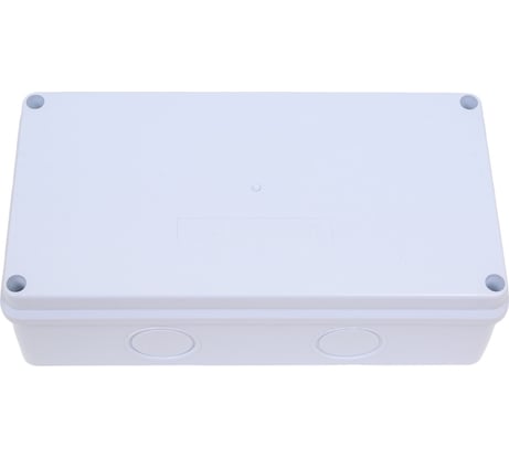 Разветвительная коробка STEKKER EBX31-03-65, 8 выбивных отверстий, IP65, светло-серая 39560