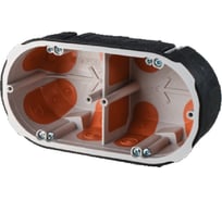 Подрозетник универсальный огнестойкий ОКЛ HF двухместный KPZ 68-50/2 (PO) 144x53 KOPOS KPZ 68-50/2_PO