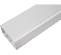 Кабель-канал с крышкой 100x55 белый, 2м Gigant 76002-2GI