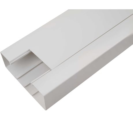 Кабель-канал с крышкой 150х55 белый, 2м Gigant 76008-2GI