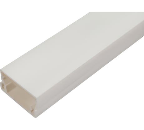 Кабель-канал с крышкой 20x10 белый, 2м Gigant 77001-2GI