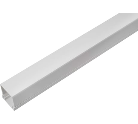 Кабель-канал с крышкой 25x25 белый, 2м Gigant 77015-2GI