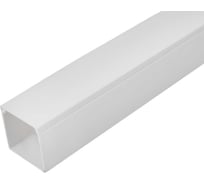 Кабель-канал с крышкой 40x40 белый, 2м Gigant 77009-2GI