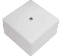 Коробка распределительная для о/п, для монтажного пистолета 75x75x40мм, белая Gigant 72932-1GI