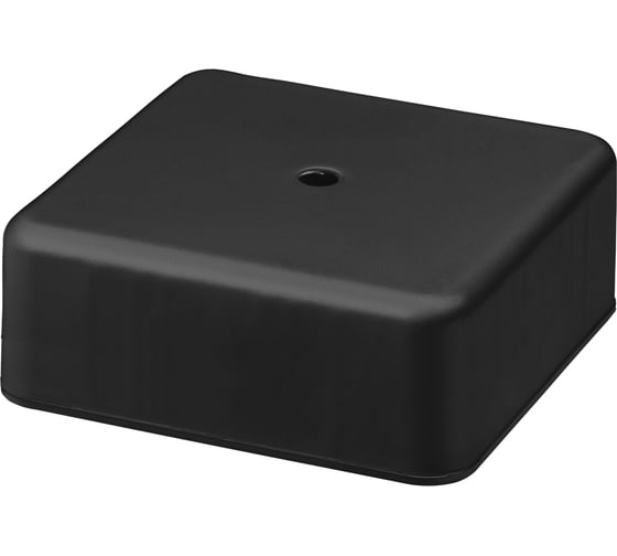 Коробка распаячная TDM ELECTRIC КР 75x75x28 ОП черная IP40, упаковка 460 штук SQ1401-0255
