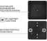 Коробка распаячная TDM ELECTRIC КР 100x100x44 ОП черная, IP40, упаковка 138 штук SQ1401-0959 2