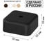 Коробка распаячная TDM ELECTRIC КР 50x50x20 ОП черная IP40, упаковка 48 штук SQ1401-0251 3
