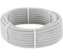 Труба гофрированная TOKOV ELECTRIC ПВХ d25мм, с протяжкой, серая, уп.50м TKE-TG/P-25-C06/50