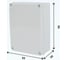 Распределительная коробка пластиковая SAIPWELL IP66 DS-AG-0609 95x65x55 мм SPL08-02 2