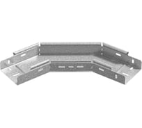 Поворот горизонтальный регулируемый OSTEC 150x100, толщина 1.0 мм, Сендзимир цинк ПГР-150х100-1,0-СЦ