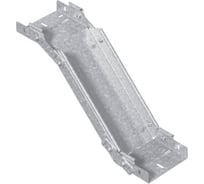 Поворот вертикальный регулируемый OSTEC 600x50, толщина 1.0 мм, Сендзимир цинк ПВР-600х50-1,0-СЦ