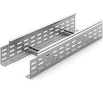 Лестничный лоток замковый OSTEC 500x50x3000, толщина 1,5 мм, Сендзимир цинк НЛО-500х50х3000-1,5-СЦ