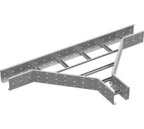 Тройник для лестничного лотка OSTEC ЛКР 600x85, толщина 2,0 мм, Сендзимир цинк ТЛЛКР-600х85-2,0-СЦ