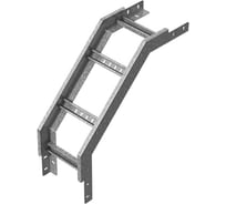 Угол внешний для лестничного лотка OSTEC НЛО 400x100, толщина 1,5 мм, Сендзимир цинк УВНЛО90-400х100-1,5-СЦ