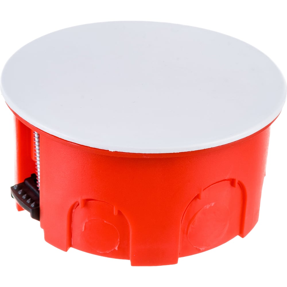 Распределительная коробка IEK КМ41025 d80х40мм для полых стен пласт ...