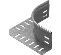 Ответвитель горизонтальный универсальный OSTEC высотой 50 мм, толщина 1 мм, Сендзимир цинк ОГУ-50-1,0-R100-СЦ