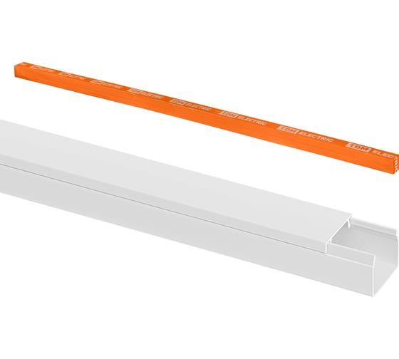 Кабель-канал TDM ELECTRIC белый 16х16, 2 метраетра, упаковка 50 штук SQ0402-1003