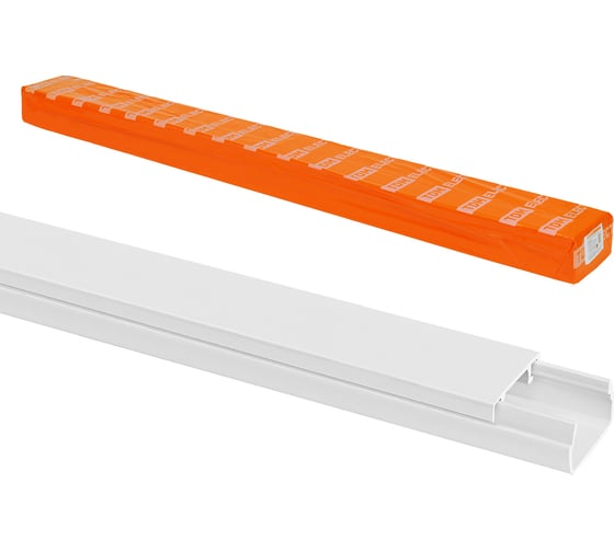 Кабель-канал TDM ELECTRIC белый 15х10, 2 метраетра, упаковка 70 штук SQ0402-1002
