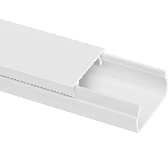 Кабель-канал TDM ELECTRIC белый 20х10, 2 метраетра, упаковка 50 штук SQ0402-1004
