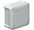 Распределительная коробка OBO Bettermann 114х114х57мм IP66 T 60 OE закрытая, светло-серый 2007239 1